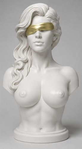 Nudo femminile statuetta - nudo,