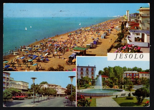 Jesolo spiaggia veduta - jesolo,