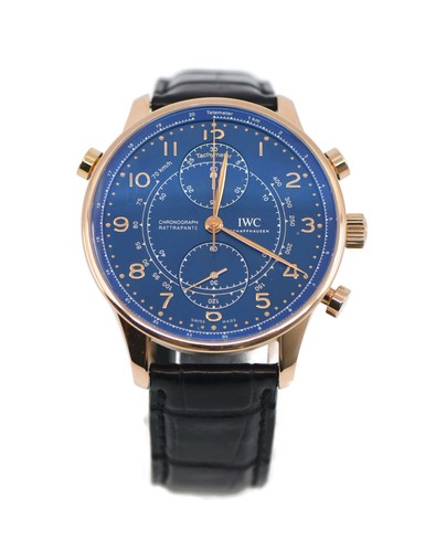 Iwc portuguese rattrapante 18k - iwc,