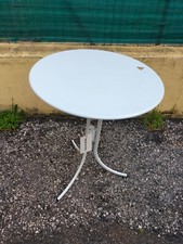 Tavolino pieghevole bianco