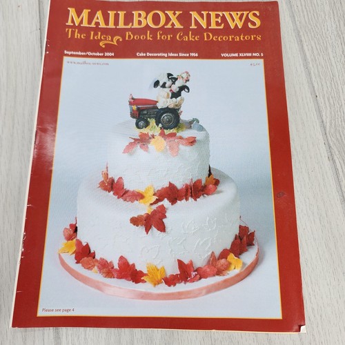 Vintage cake magazine mail box - magazine,