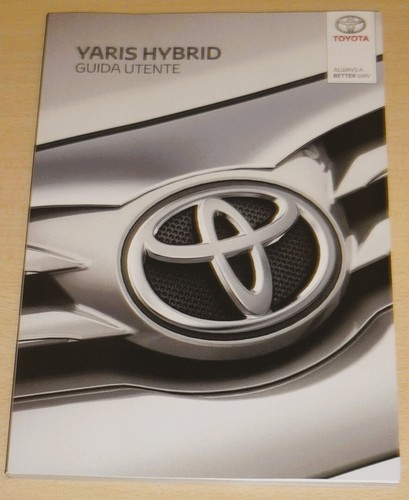 Toyota guida utente libretto - guida, utente,libretto