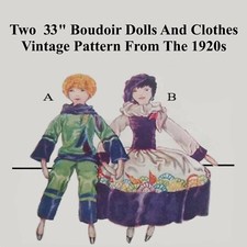 Bambola da letto francese 33"