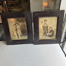 LOTTO 2 QUADRI CON FOTO CINA