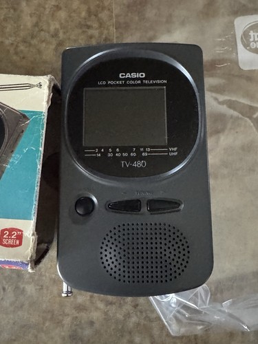 Casio 480b televisore - casio, lcd