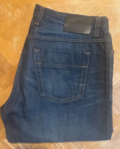 Jeans uomo gucci blu - blu, con