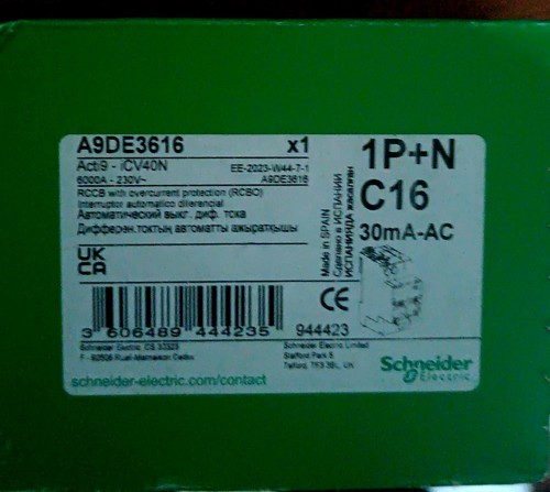 Schneider electric a9de3616 - schneider,