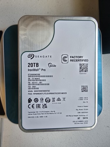 Seagate ironwolf pro 20tb nas - ironwolf,