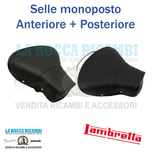 Coppia selle monoposto - selle,