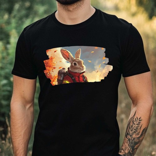 Shirt uomo coniglio - uomo, come