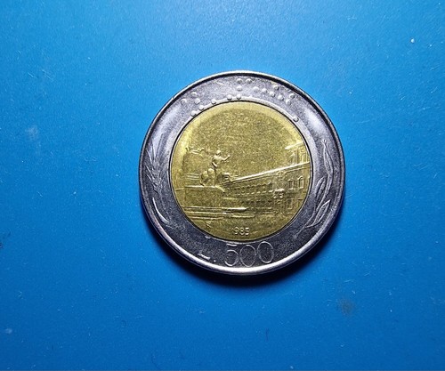 Moneta 500 lire - del, 1985