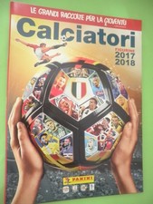 ALBUM Figurine Calciatori  Vuoto Empty PANINI 2017 2018 G4
