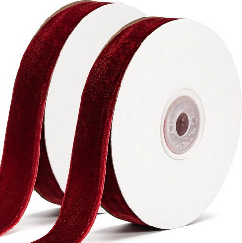 Nastro raso rosso 20mm x - nastro,