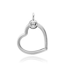 Pandora Heart Pendant Silver