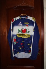 Maglia ciclismo vintage Nalini MOG TechnoGym Fausto Coppi squadra manica lunga - 7
