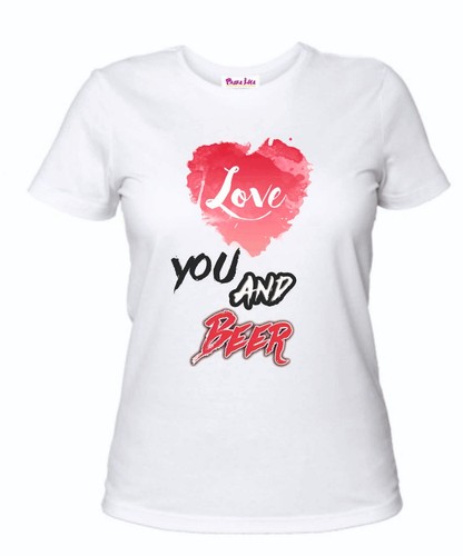 Shirt bianca donna scritta - donna,