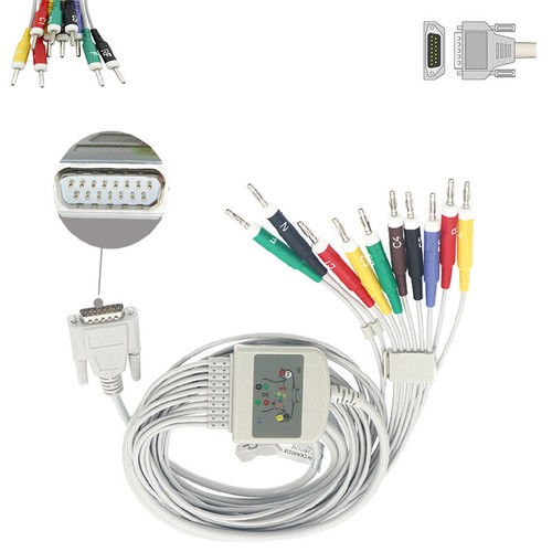 Cavo ecg cavi pin - ecg, 10