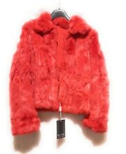 pelliccia in lapin colore rosa