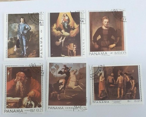 Panama 1967 lotto quadri