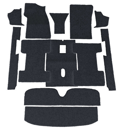 Black loop carpet - kit, bmw