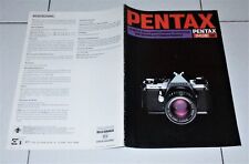Brochure PENTAX ME SUPER Reflex Macchina fotografica 1981 IT Pubblicità Depliant