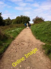Photo 12x8 Trekking round the island Hugh Town On St Agnes, Isles of Scill c2013