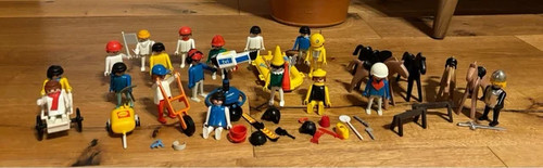 Lotto personaggi playmobil - lotto,