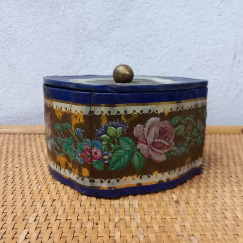 Antica scatola metallo - scatola,