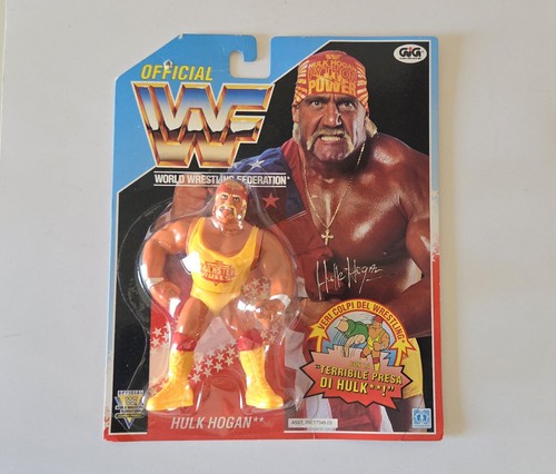 Wwf hasbro hulk hogan moc - wwf,