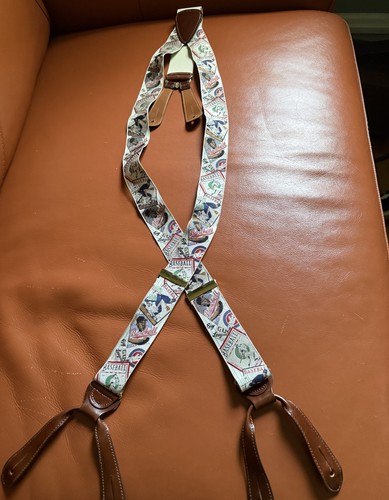 Trafalgar silk suspenders - trafalgar,