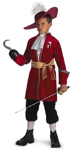 Costume capitano uncino peter - capitano,
