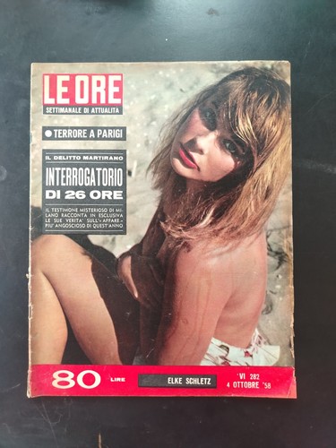 Ore 282 ottobre 1958 - 282,