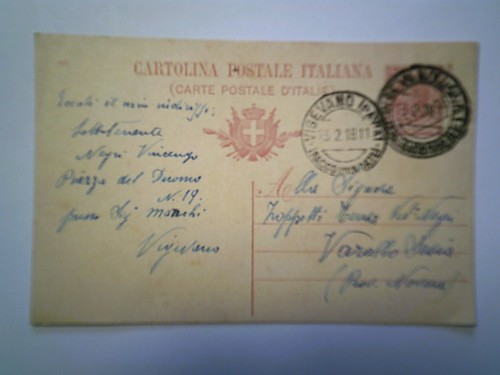 Cartolina viaggiata - viaggiata, da
