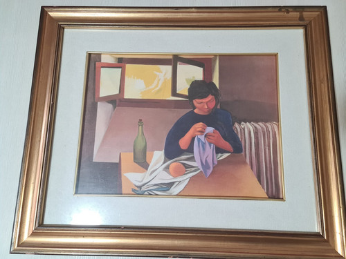 Renato guttuso cromolitografia - renato,