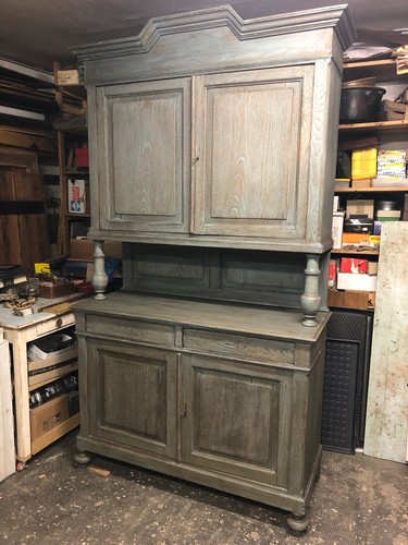 Antica credenza legno - credenza,