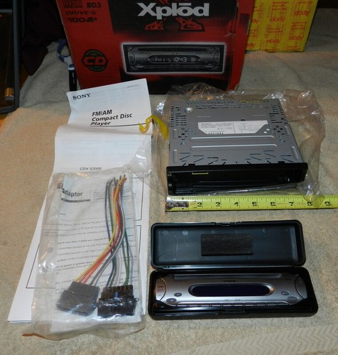 Sony xplod cdx - sony,