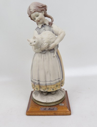 Bruno merli statuina bambina - bruno,