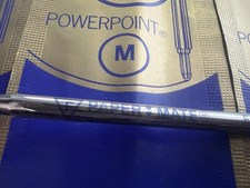 🔴 PAPERMATE refill penna BLU M medio 3 PEZZI ricambi ricarica inchiostro Aurora