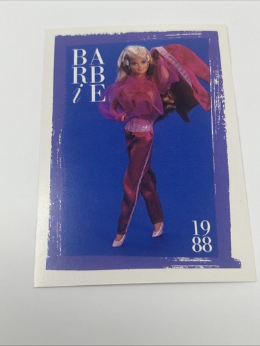 Barbie trading card - trading,