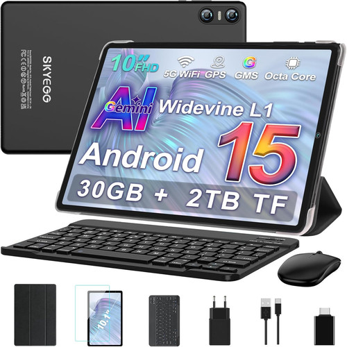 Tablet pollici android 15 - pollici,