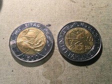 MONETE ITALIA  500 LIRE 1998