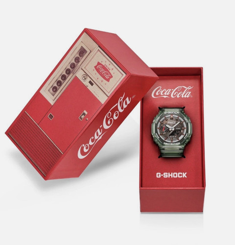 Casio shock 2100 coca - casio, coca-cola