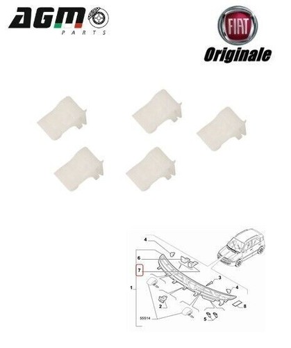 Kit mollette fissaggio prese - 5,