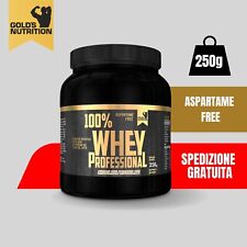 Proteine del siero latte per crescita muscolare 100% WHEY Gold's Nutrition 250 g