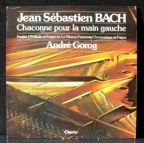 Bach andré gorog partita - andré, 1
