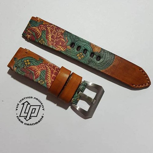 Cinturino orologio artigianale