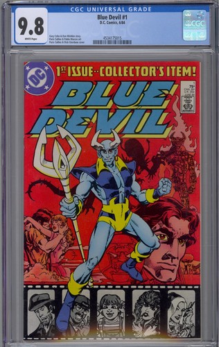 Blue devil 1984 dc - blue, comics