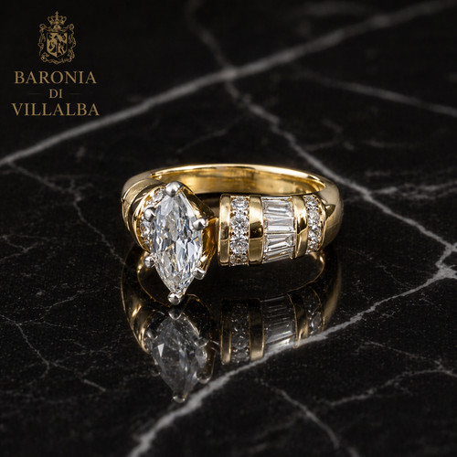 Anello edwardian age - anello, in