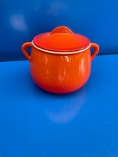 Le Creuset Piccolo Pentolino, Cocotte, Marmitta, Faitout Arancione Ghisa TBE