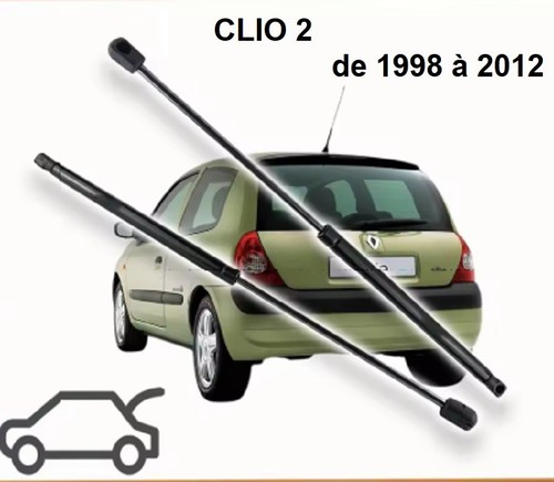 Verins coffre pour clio ii - de,